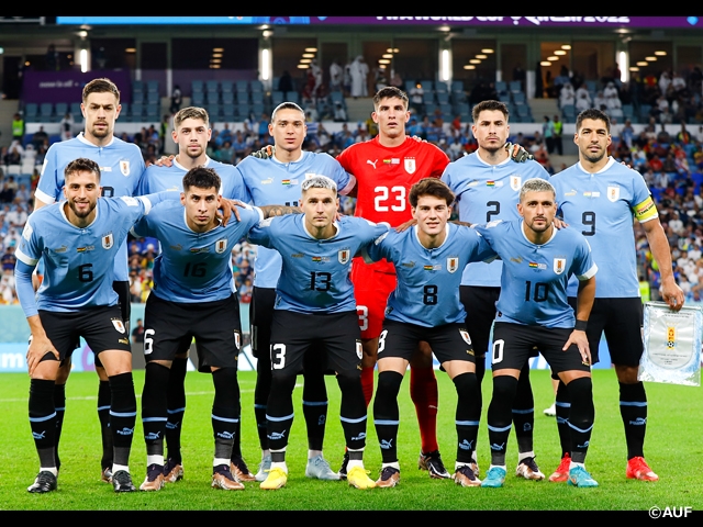 Scouting report】A country with glorious track record in the history of  world football re-starts in Asia for a new cycle - Uruguay National Team  (KIRIN CHALLENGE CUP 2023)｜Japan Football Association
